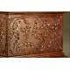 Antique Hand Carved Black Forest Wood Cigar Humidor.