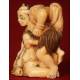 Antique Japanese Erotic Netsuke, Hand Carved Ivory. Signed