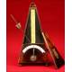 Metronome with E. Muller Bell Ringing, XIX Century.