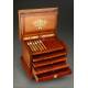 Antique Cigar Humidor in Excellent Condition. 19th Century