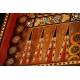 Impressive Arabian Backgammon and Checkers Game. Years 80's. Original and Handmade