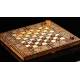 Impressive Arabian Backgammon and Checkers Game. Years 80's. Original and Handmade