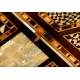 Impressive Arabian Backgammon and Checkers Game. Years 80's. Original and Handmade