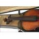 Antique Violin from XIX Century. In Good Condition, in its Original Case and with Accessories.