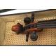 Antique Violin from XIX Century. In Good Condition, in its Original Case and with Accessories.