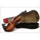 Antique Violin from XIX Century. In Good Condition, in its Original Case and with Accessories.