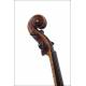 Antique Violin from XIX Century. In Good Condition, in its Original Case and with Accessories.