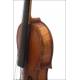 Antique Violin from XIX Century. In Good Condition, in its Original Case and with Accessories.