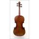 Antique Violin from XIX Century. In Good Condition, in its Original Case and with Accessories.