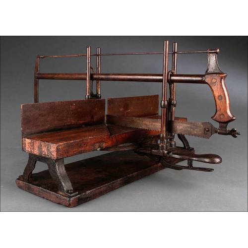 Antique Mitre saw, ca. 1900.