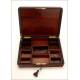 Beautiful Napoleon III Period Playing Box with Compartments. France, Circa 1870