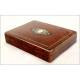 Beautiful Napoleon III Period Playing Box with Compartments. France, Circa 1870