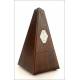 Beautiful Antique Metronome Very Well Preserved and Functioning. France, Early. 20th Century