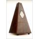 Beautiful Antique Metronome Very Well Preserved and Functioning. France, Early. 20th Century