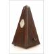 Beautiful Antique Metronome Very Well Preserved and Functioning. France, Early. 20th Century