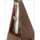 Beautiful Antique Metronome Very Well Preserved and Functioning. France, Early. 20th Century