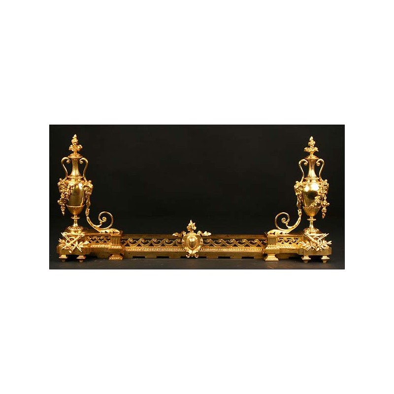 Gilded Bronze Chimney Caps. S. XIX