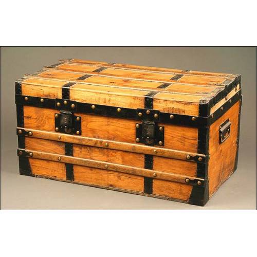 Antique Travel Chest, circa 1900.