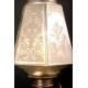 Electrified oil lamp. S. XIX. 61 cms high