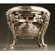 Important Solid Silver Samovar, France, XIX Century.