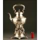 French Samovar of the XIX Century in Solid Silver in Perfect State of Conservation.