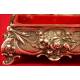 Precious Solid Silver Jewelry Box made in Germany in the XIX Century.