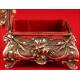 Precious Solid Silver Jewelry Box made in Germany in the XIX Century.