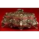 Precious Solid Silver Jewelry Box made in Germany in the XIX Century.