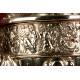 Spectacular Solid Silver Coffee Set and Samovar. Spain ½ s. XX.