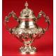 Spectacular Coffee Set in Portuguese Silver. S.XIX