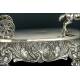 19th Century Spanish Silver candle snuffer. Beautifully carved and well preserved.