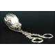 19th Century Spanish Silver candle snuffer. Beautifully carved and well preserved.