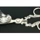 19th Century Spanish Silver candle snuffer. Beautifully carved and well preserved.