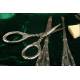 Manicure Set in Solid Silver from 1.911. With Contrasts in all the Pieces