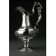 Important Solid Silver Ewer by Emile Hugo. Paris, circa 1860. Weight: 2,7 Kilos