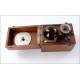 Antique Working Pocket Gramophone 'Cameraphone'. Germany, 1920's