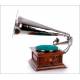 Impressive Gramophone His Master's Voice Monarch Junior Model. Great Britain, 1913