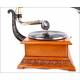 Impressive Pathephone Gramophone No. 4 in perfect working order. France, Circa 1915