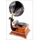 Impressive Pathephone Gramophone No. 4 in perfect working order. France, Circa 1915