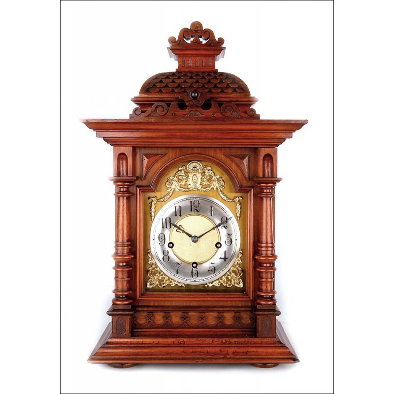 German Mantel Clock, ca. 1900.