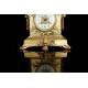 Antique Bronze Mantel Clock. France, XIX Century