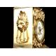 Antique Bronze Mantel Clock. France, XIX Century