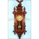 Fantastic wall clock with Junghans chime. 1890