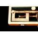 Antique brass camera lucida. Complete. Paris, P. Berville