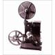 Antique Pathé Projector for 9.5 mm. 1920s.