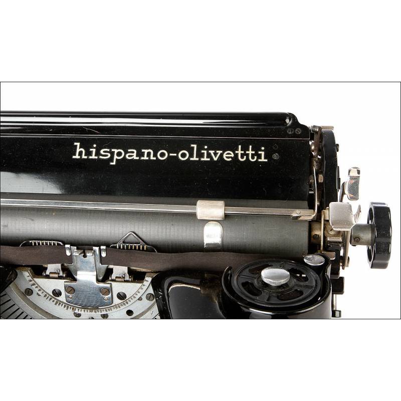 Antigua Máquina de escribir Hispano Olivetti M40, 1930