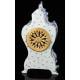 Porcelain Mantel Clock. Antique. France, 19th Century