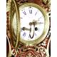 Antique Boulle Mantel Clock. France, 19th Century