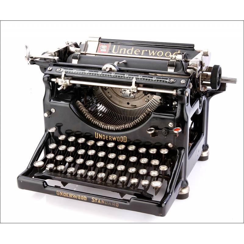 ▻antigua y mitica maquina de escribir UNDERWOOD Nº5 TYPEWRITER 1927