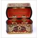 Precious Antique Perfume Box with Boulle Marquetry. France, XIX Century